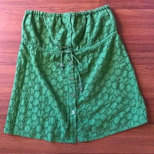 Guess, Green Tube Top. Size XS